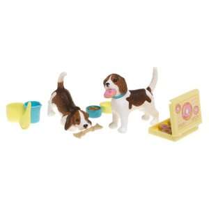    Barbie   I LOVE PETS   Beagle dogs Eating Donuts Toys & Games