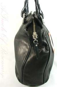 Charles David Marina Leather Large Satchel Bag Purse  