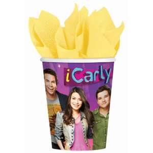  iCarly 9 oz. Cups 8ct [Toy] [Toy] Toys & Games
