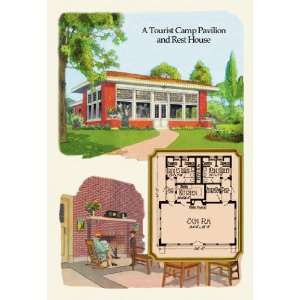   Tourist Camp Pavilion and Rest Home 20x30 poster