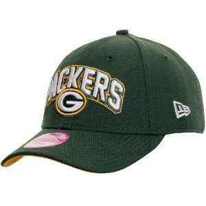 NFL New Era Green Bay Packers Womens 2012 Draft Day Adjustable Hat 