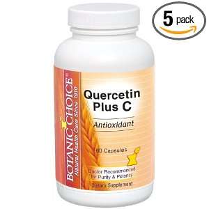  Botanic Choice Quercetin Plus C (Pack of 5) Health 