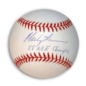  Mackey Sasser Autographed Baseball Inscribed 88 NLE 