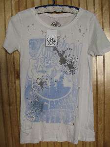 CHASER LA JEFFERSON AIRPLANE AMERICAN FREEDOM VINTAGE DESTROYED TEE 