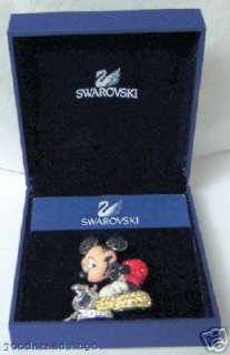 DISNEY SWAROVSKI MICKEY ALL STARTED WITH A MOUSE LE PIN  