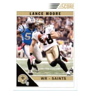  2011 Score Glossy #182 Lance Moore   New Orleans Saints 