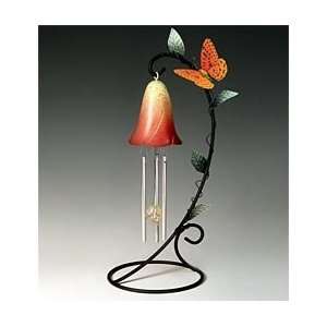  Belle Fleur Solar Tabletop Chime Patio, Lawn & Garden