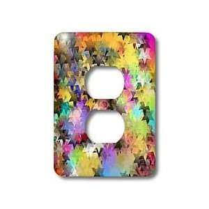   Solar Flare   Light Switch Covers   2 plug outlet cover Home