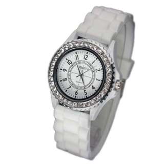2012 Cheapest Classic Crystal Jelly Watch Gifts Fashion Luxury  