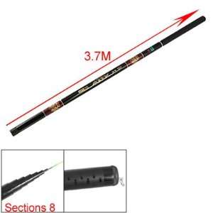   Sections 3.7m Retractable Plastic Fishing Rod