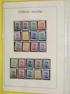 Specialised stamps collection Serbia 1866 1915 incl. many rare stamps 