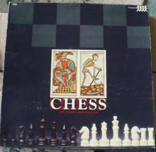 PRESSMAN CHESS SET WITH 1 PIECE EVERLASTING BOARD  