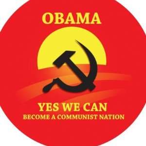  Obama Communist Button Arts, Crafts & Sewing