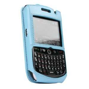  Sena 213208 Baby Blue LeatherSkin Case for BlackBerry 