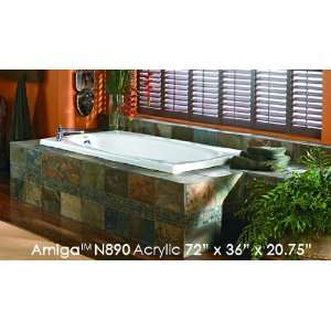 Jacuzzi AMI7236WRL 2XX Amiga N890 Drop In Whirlpool Bathtub Right Hand