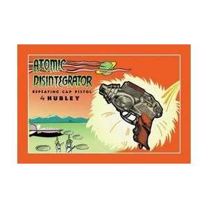  Atomic Disintegrator Repeating Cap Pistol 20x30 poster 
