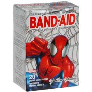  Special pack of 6 BAND AID SPIDERMAN 20 per pack Health 