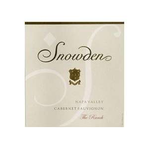  Snowden Vineyards Cabernet Sauvignon The Ranch 2009 750ML 