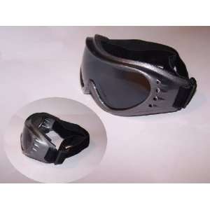  New Ski Snowboard Goggles Gray Frame Black Lens Sports 