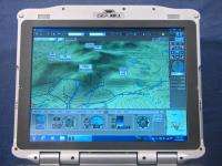General Dynamics Win 7 Touchscreen Laptop w/GPS+ Bluray+SSD Military 