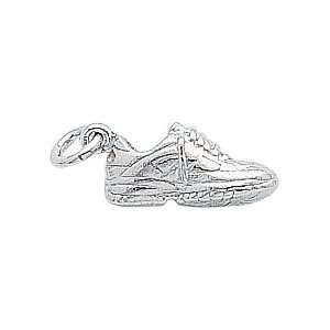  Rembrandt Charms Sneaker Charm, 14K White Gold Jewelry