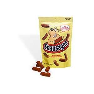  Snausages Beef In a Blanket Flavor Dog Treat 12 12oz bags 