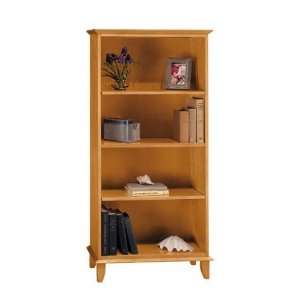   Collection Light Cherry Finish Book Shelf Bookcase