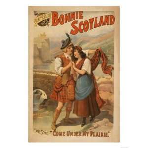  Sidney R. Ellis Bonnie Scotland Scottish Play Poster No.2 