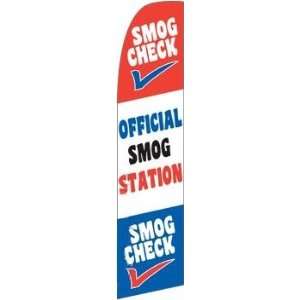 SMOG CHECK Swooper Feather Flag