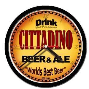  CITTADINO beer and ale cerveza wall clock 