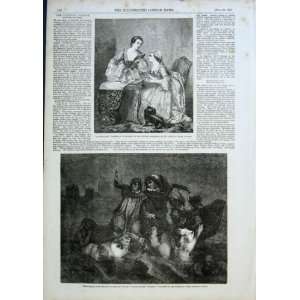  Passage Over Styx To City Of Dis 1856 Old Print Fine Ar 