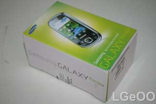 New Samsung GT I5500 Galaxy Europa Android Smartphone Unlocked (Black 
