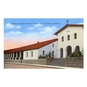  Mission San Luis Obispo, California Premium Poster Print 