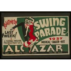  Photo Swing parade 1937 musical smash hit positively last 