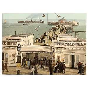  The pier,Clacton on Sea,England,c1895