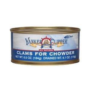 Yankee Clipper, Clam For Chowder, 6.5 Ounce (12 Pack)  