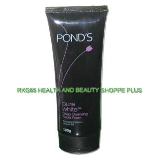 PONDS PURE WHITE Cleanser Skin Whitening w CARBON 100g  