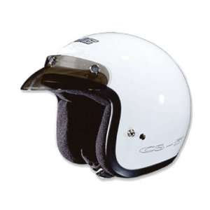 HJC CS 5 Open Face Helmet Small  White Automotive