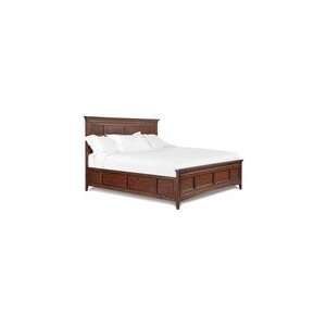  Magnussen Harrison Queen Panel Bed with Cherry Finish 