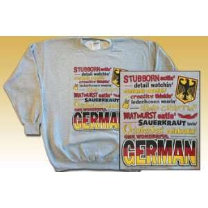  Germany   Nationality smack talk sweatshirt (Large) Patio 