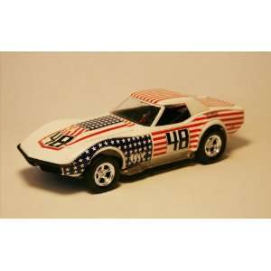    Handcrafted scale car art Greenwood Smothers Corvette Toys & Games