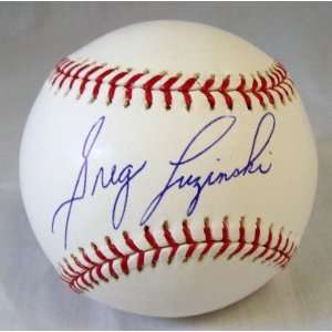 Greg Luzinski Autographed/Hand Signed Rawlings MLB Baseball