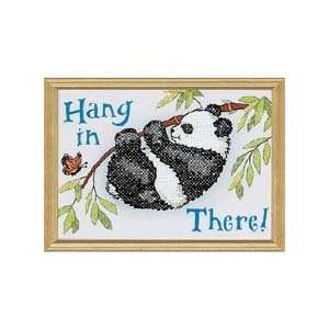   Stamped Cross Stitch, Hang In There Panda Arts, Crafts & Sewing