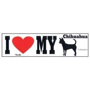  Chihuahua Bumper Sticker Automotive