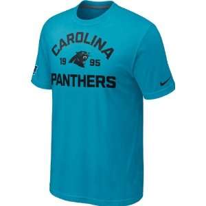  Carolina Panthers Blue Nike Arch T Shirt Sports 