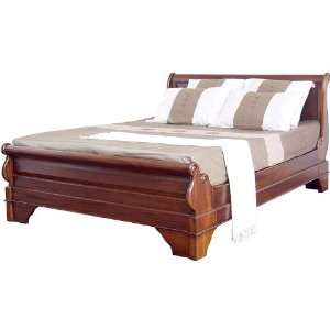  California King Size French Low Sleigh Bed