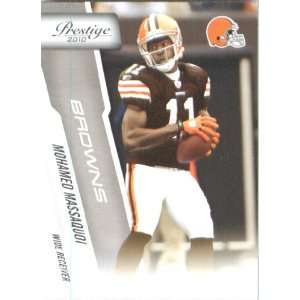   Massaquoi   Cleveland Browns   NFL Trading Card in Screwdown Case