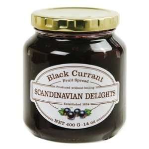 Elki Scandinavian Delights Black Currant Fruit Spread 14 Oz