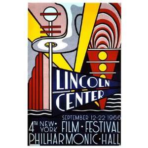  Lincoln Center Film Festival Giclee Poster Print by Roy 