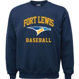  Fort Lewis College Skyhawks Navy Youth Baseball Arch 